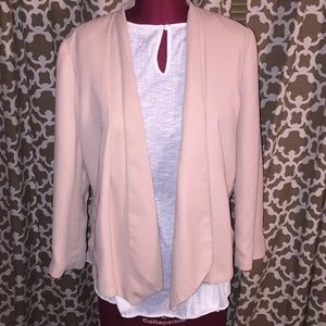 LC blush blazer